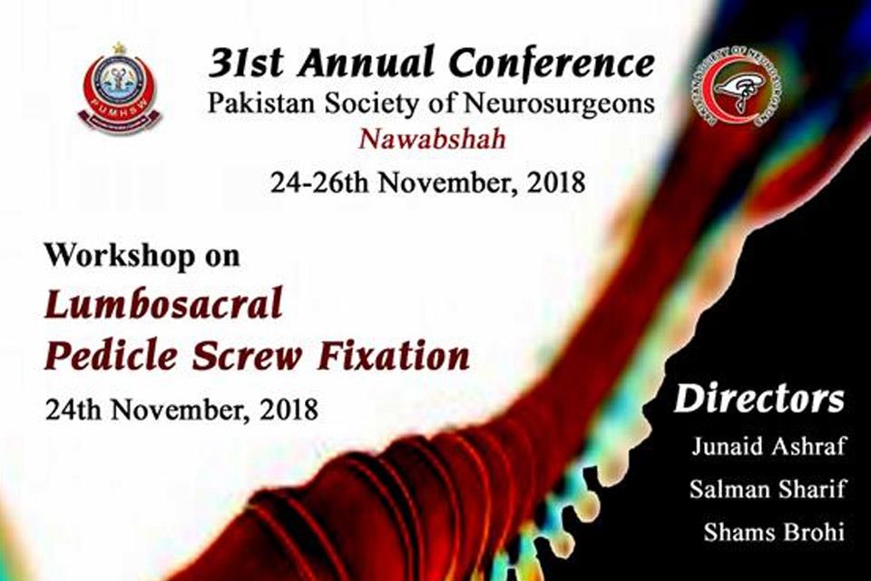 31st Annual Conference Pakistan Society of Neurosurgeons